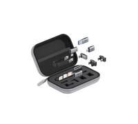 Hagibis USB C Adapter Kit, 40Gbps 240W 8K@60Hz USB4 Type C Fast Charging Cable Set Storage Case Convertor with 40Gbps USB C to C Adapter *5, 10Gbps USB A to C Adapter *2 for Travelling
