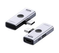 Hagibis USB-C Splitter with 100W Fast Charging and 10Gbps USB 3.2, 2 in 1 OTG Adapter for iPhone 16/15 Pro Max, iPad Pro, MacBook, Rog Ally, Steam Deck, Quest 3 2 (TUA09 USB-C + PD)