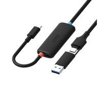 Hagibis USB3.0 Video Capture Card with 100W PD for Switch2, USB C to USB A/USB C 1080P@60fps 2K@30fps Live and Record Video Audio Game for Car Quest 3 VR PS4/5 ROG Ally Steam Deck (CC10P)