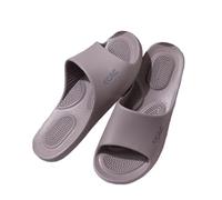 HAGJII Acupuncture Slippers Foot Pressure Point Massage Tools Pain Relief Relaxation Acupressure Slippers Reflexology Sandals Arch Support Plantar Fasciitis(8.5-9 UK,Camel)