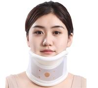 HAGJII Adjustable Neck Brace for Cervical Pain Relief Cervical Collar Supports Vertebrae Alignment, Reduces Pressure & Enhances Posture Neck Support(S)