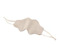 HAGJII Cloud Design Mulberry Silk Sleep Mask for Side Sleeper, Thin Breathable Cooling Eye Masks for Sleep Lightweight & Soft Eye Cover for Summer, Reduces Puffy Eyes(B)