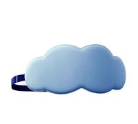 HAGJII Cloud Design Sleep Mask for Side Sleeper, Breathable Memory Foam Slow Rebound Eye Masks for Sleep, No Pressure 3D Contoured Eye Cover for Travel(Blue)
