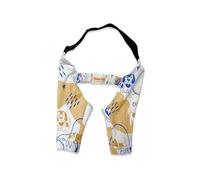 HAGJII Dog Elbow Protector Adjustable Front Leg Brace with Shoulder Support Dog Elbow Pads for Large Dogs, Aids In Healing Arthritis & Pressure Sores(White,M)