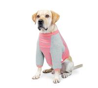 HAGJII Dog Elbow Protector for Elbow & Joint Care, Dog Recovery Sleeve with Dog Elbow Pads Comprehensive Front Leg Support and Healing Pet Leg Sleeve Stop Licking(Pink,XL)
