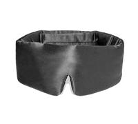HAGJII Double-Sided 100% Mulberry Silk Sleep Mask, 3D Contoured Eye Masks for Sleep Adjustable Strap Blackout Eye Cover for Travel & Home(Grey)