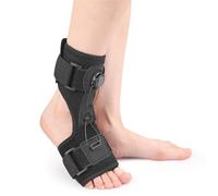 HAGJII Plantar Fasciitis Night Splint with Wire Rope Adjustment Foot Splint for Achilles Tendonitis & Heel Pain Relief Foot-Drop Flat-Arch for Women and Men(Lace-up Style)