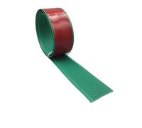 HAGJII Pvc Anti-Slip Floor Transition Strip Self-Adhesive Seamless Floor Divider Threshold Strip for Hardwood, Tile & Laminate Floor Divider Strip(80MM_GREEN)