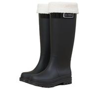 HAGJII Rain Boots Women's Garden Shoes, Lightweight High-Calf Easy-On Fit
