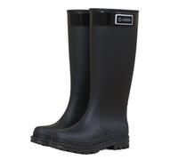 HAGJII Rain Boots Women's Garden Shoes, Lightweight High-Calf Easy-On Fit