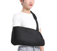 HAGJII Shoulder Sling for Arm Injury Rehabilitation Adjustable Arm Sling Shoulder Immobilizer for Rotator Cuff, Fracture, and Dislocation Sling for Shoulder Injury(Black)