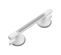 HAGJII Toilet Safety Rails for Seniors, Shower Grab Bars for Bathtubs and Showers, Toilet Safety Frame Easy to Install Suction Shower Handles Toilet Handles for Elderly and Disabled(Gray 33 cm)