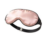 HAGJII Weighted Cooling Eye Mask for Sleeping, Cold Compress with Blackout Design, Reusable Heatable Mask with Adjustable Straps for Eye Fatigue, Self Care & Migraine Relief(Pink)