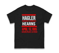Hagler T-Shirt - Boxing Legends T-Shirt, Classic 80s Fight Night Cool Hearns Boxer Fan Gift Inspired Gym Workout Tee Unisex Kids & Adults Top (Black, 3XL)