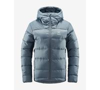 Haglöfs Bield Down Hooded Jacket Pale Blue Women - XL