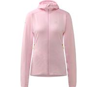 Haglöfs - Breathable hooded fleece - L.I.M Mid Multi II Hood W Fresh Pink for Women in Recycled Polyester - Size M Pink M