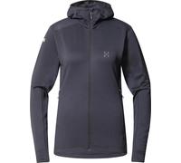 Haglöfs - Breathable hooded fleece - L.I.M Mid Multi II Hood W True Black for Women in Recycled Polyester - Size M Black M