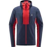 Haglöfs HAGLOFS 604820_4XV ROC NORDIC MID HOOD MEN Sweatshirt Men's TARN BLUE/ZENITH RED Size M
