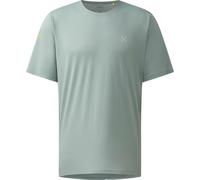 Haglöfs - Hiking T-shirt in POLARTEC® - L.I.M Delta Tee M Dew Green Melange for Men in Recycled Polyester - Size M Green M