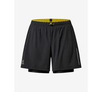 Haglöfs L.I.M Tempo Trail 2-in-1 Shorts Black Women - M
