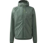Haglöfs - Lightweight and Versatile hiking jacket - L.I.M Mimic Barrier Hood M Chlorophyll Green for Men in Softshell - Size L Green L