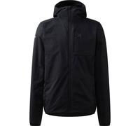 Haglöfs - Lightweight, water-repellent hiking jacket - L.I.M Mimic Barrier Hood M True Black for Men in Softshell - Size XL Black XL