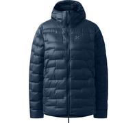 Haglöfs - Natural down hooded jacket - ROC Flash Down Hood W Tarn Blue for Women - Size S - Navy Navy S