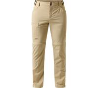 Haglöfs - Resistant walking trousers - Lite Standard Zip-Off II Pant M Chalk Beige for Men - Size 46 FR Beige 46 FR