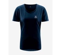 Haglöfs Ridge Hike short sleeve t-shirt midnight blue women - XS