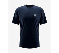 Haglöfs Ridge Short Sleeve T Shirt Navy Blue - S