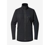 Haglofs Rosson Mid Full Zip Fleece Black S Women