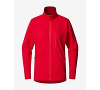 Haglofs Rosson Mid Full Zip Fleece Red XS Woman