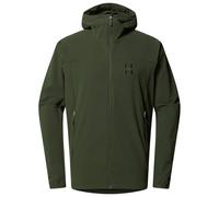 Haglöfs - Rosson Softshell Hood - Softshell jacket size S, olive
