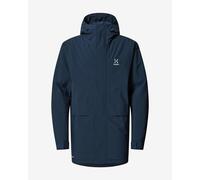 Haglöfs Salix Proof Mimic Hooded Jacket Navy Blue - L