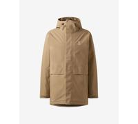 Haglöfs Salix Proof Mimic II Hooded Parka Brown Beige - L