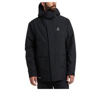 Haglöfs Salix Proof Mimic Parka Jacket for Men, True Black, M