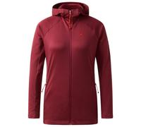 Haglöfs - Women's Korp Mid Hood - Fleece jacket size S, red