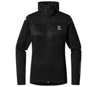 Haglöfs - Women's L.I.M Mid Multi Hood - Fleece jacket size XS, black