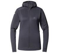 Haglöfs - Women's L.I.M Mid Multi II Hood - Fleece jacket size S, grey
