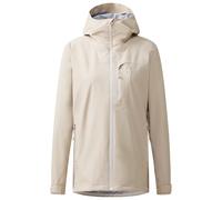 Haglöfs - Women's Ozka Proof Jacket - Waterproof jacket size XL, sand
