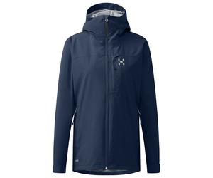Haglöfs - Women's Ozka Proof Jacket - Waterproof jacket size XS, blue