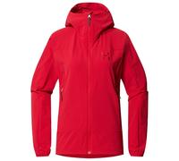 Haglöfs - Women's Rosson Softshell Hood - Softshell jacket size S, red