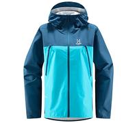 HAGLOFS 604816_4TN SPIRA Q Jacket Women's DARK OCEAN/MAUI BLUE Size XS