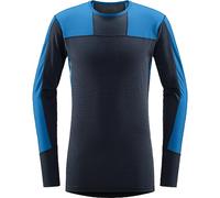 HAGLOFS 605089_4QU NATURAL BLEND TECH CREW NECK MEN Sweatshirt Men's NORDIC BLUE/TARN BLUE Size L