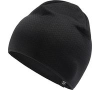 Haglofs 605138_2CT Fanatic Print Beanie Hat Unisex True Black/Magnetite Size M/L
