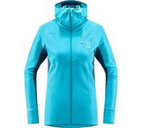 Haglöfs HAGLOFS 605255_4TY L.I.M MID COMP HOOD WOMEN Jacket Women's MAUI BLUE/DARK OCEAN Size XL