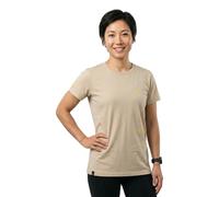 Haglofs Outsiders Graphic Short Sleeve T-shirt Beige XL Woman