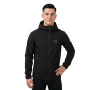 Haglöfs - Rosson Softshell Hood - Softshell jacket size XL, black