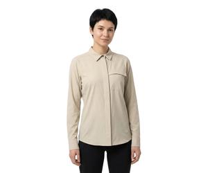 Haglofs Salo Ii Long Sleeve Shirt Beige M Woman