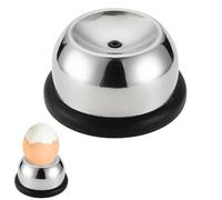 Hagmoo 2Pcs Egg Pricker for Boiled Eggs,Stainless Steel Needle Egg Punch with Base, Handy Egg Piercer Hole, Egg Hole Poker Use, Bakery Kitchen Tools for Eggs and More (Black)
